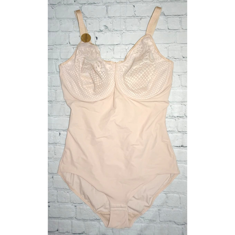Wacoal Visual Effects Body Briefer with Minimizer Bra Body Slimmer 801210, 40D